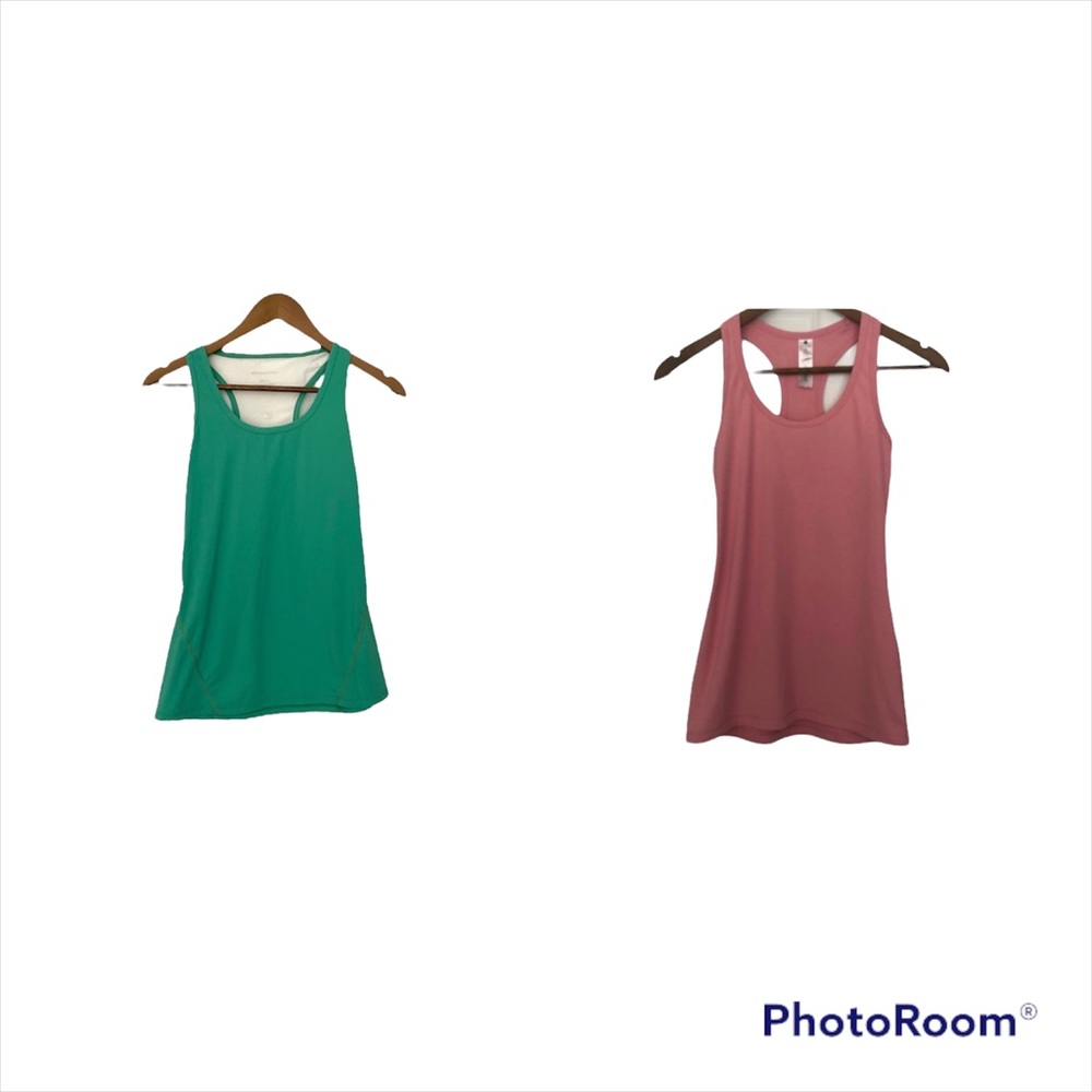 Lot of 2 XS Racerback style workout tanks